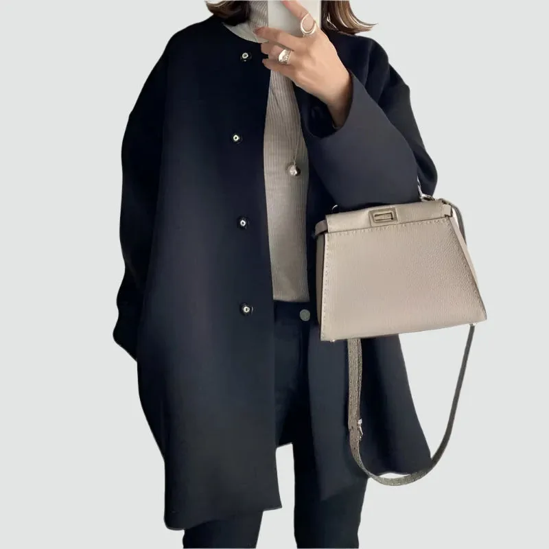 The Aiko Elegant Straight Coat