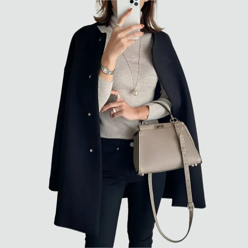 The Aiko Elegant Straight Coat