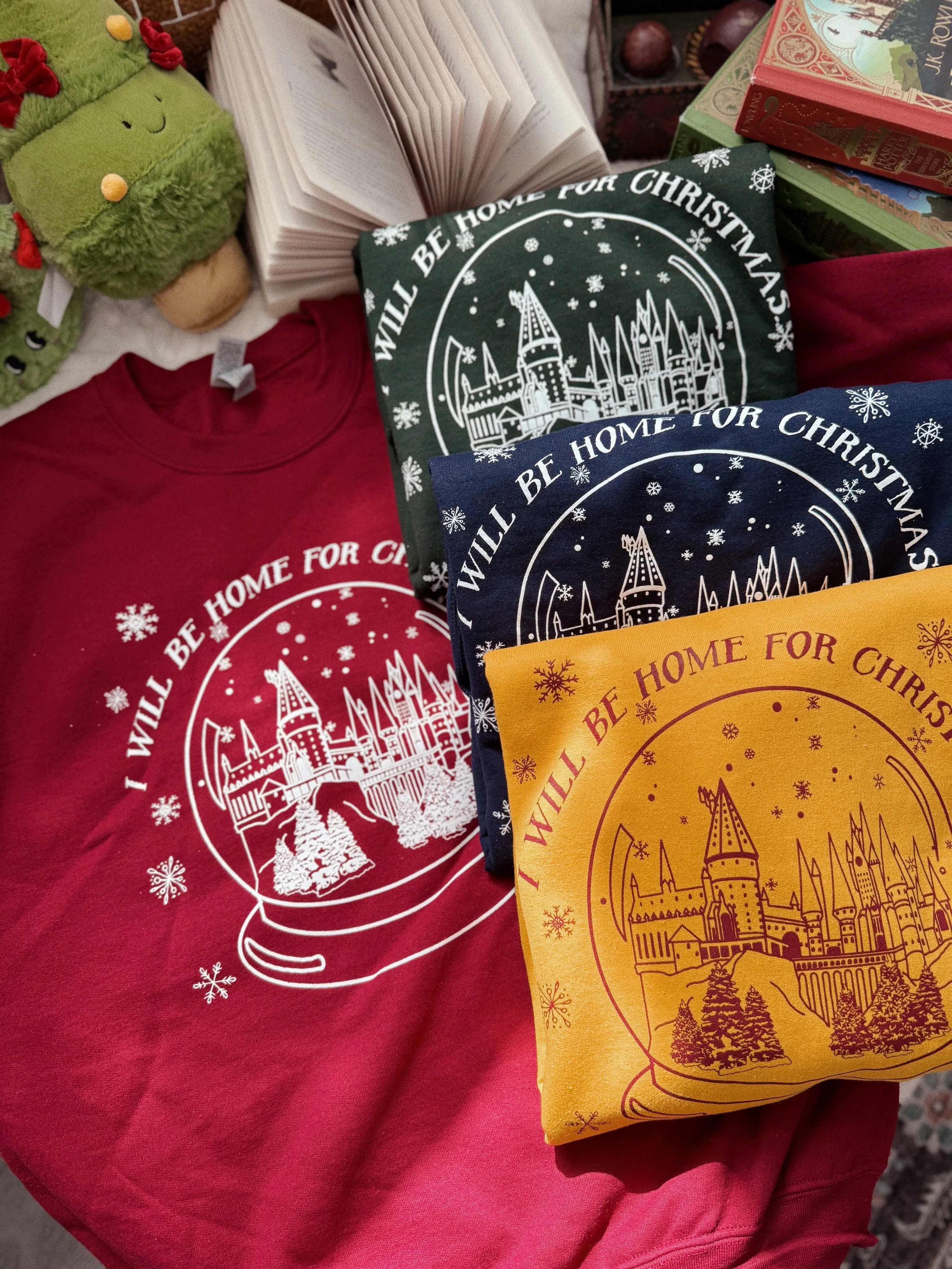 The Castle - I'll Be Home For Christmas Crewneck Sweatshirt