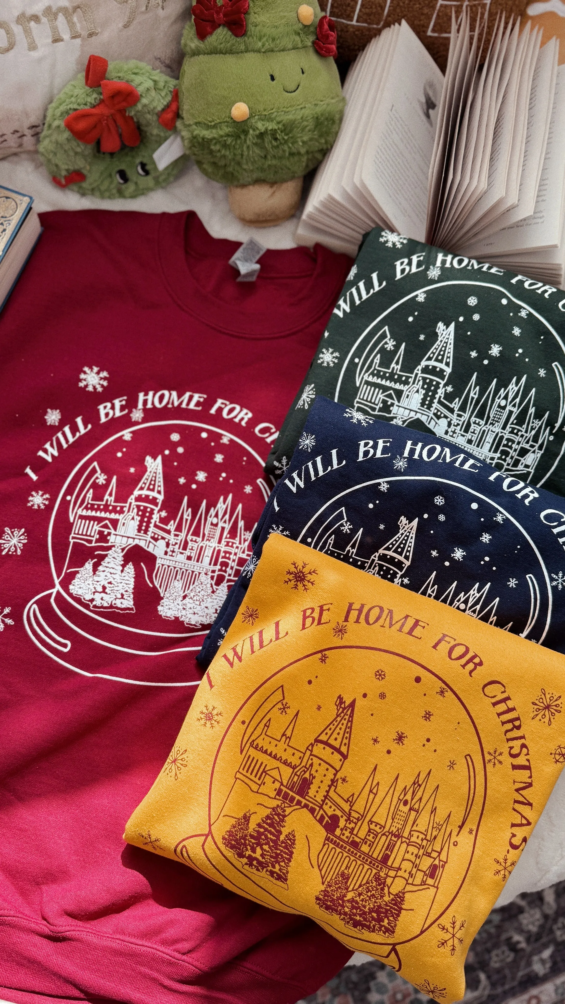 The Castle - I'll Be Home For Christmas Crewneck Sweatshirt