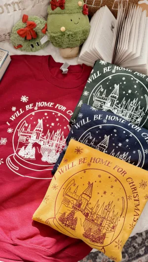The Castle - I'll Be Home For Christmas Crewneck Sweatshirt