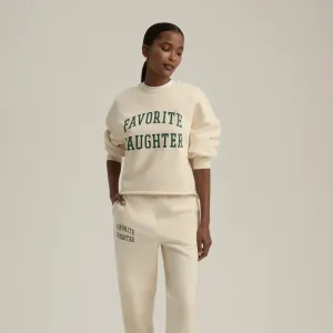 The Cropped Collegiate Sweatshirt