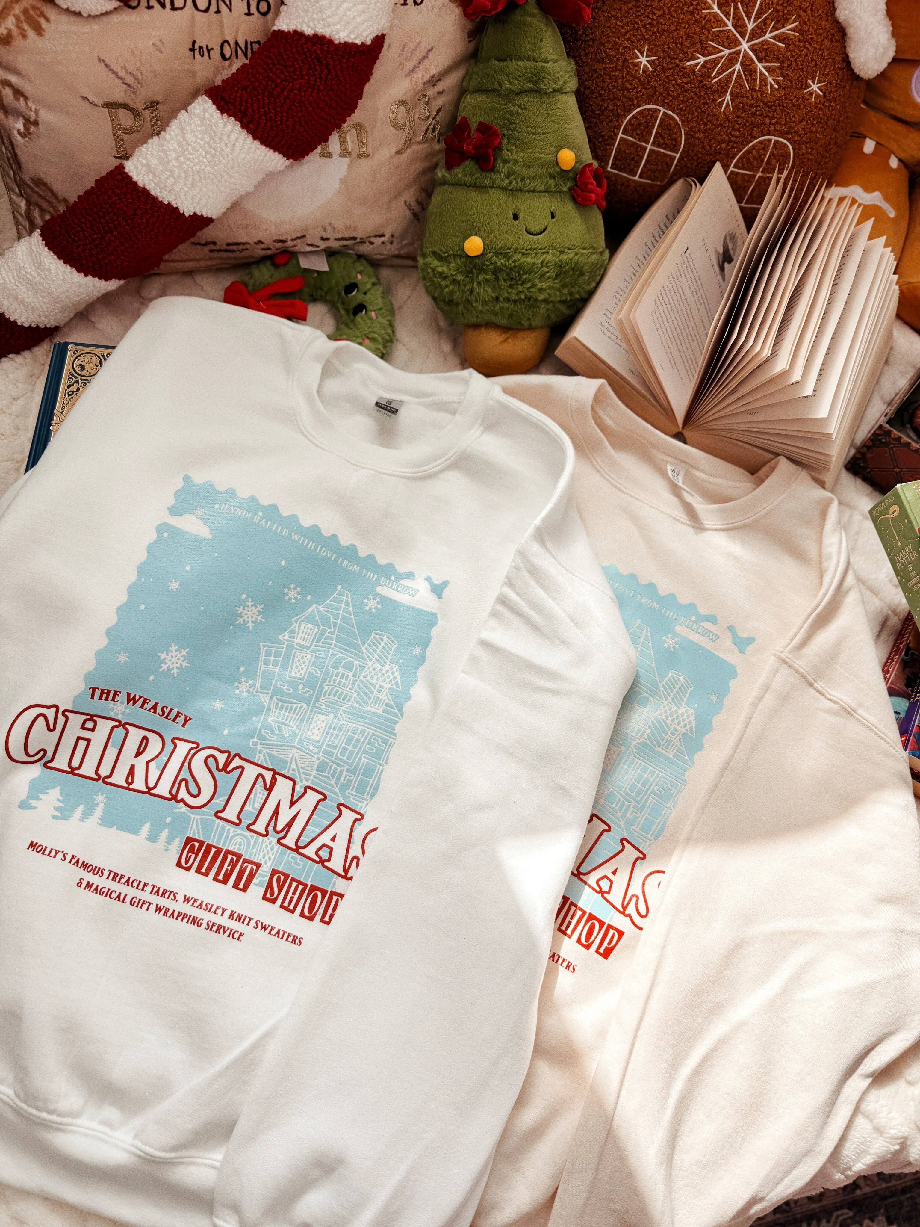 The Weasley  Christmas Gift Shop Sweatshirt