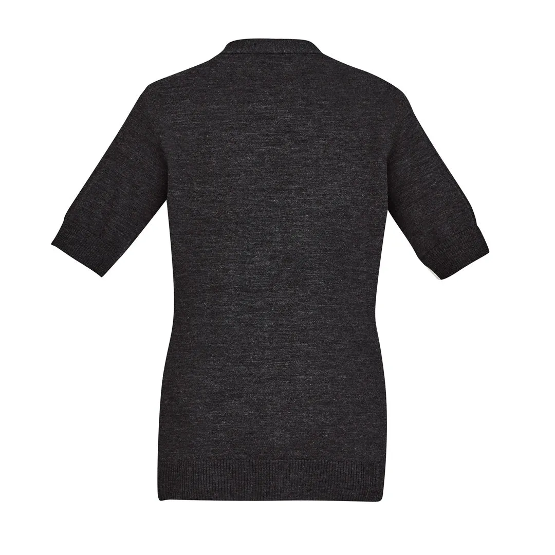 The Zip Front Cardigan | Short Sleeve | Ladies