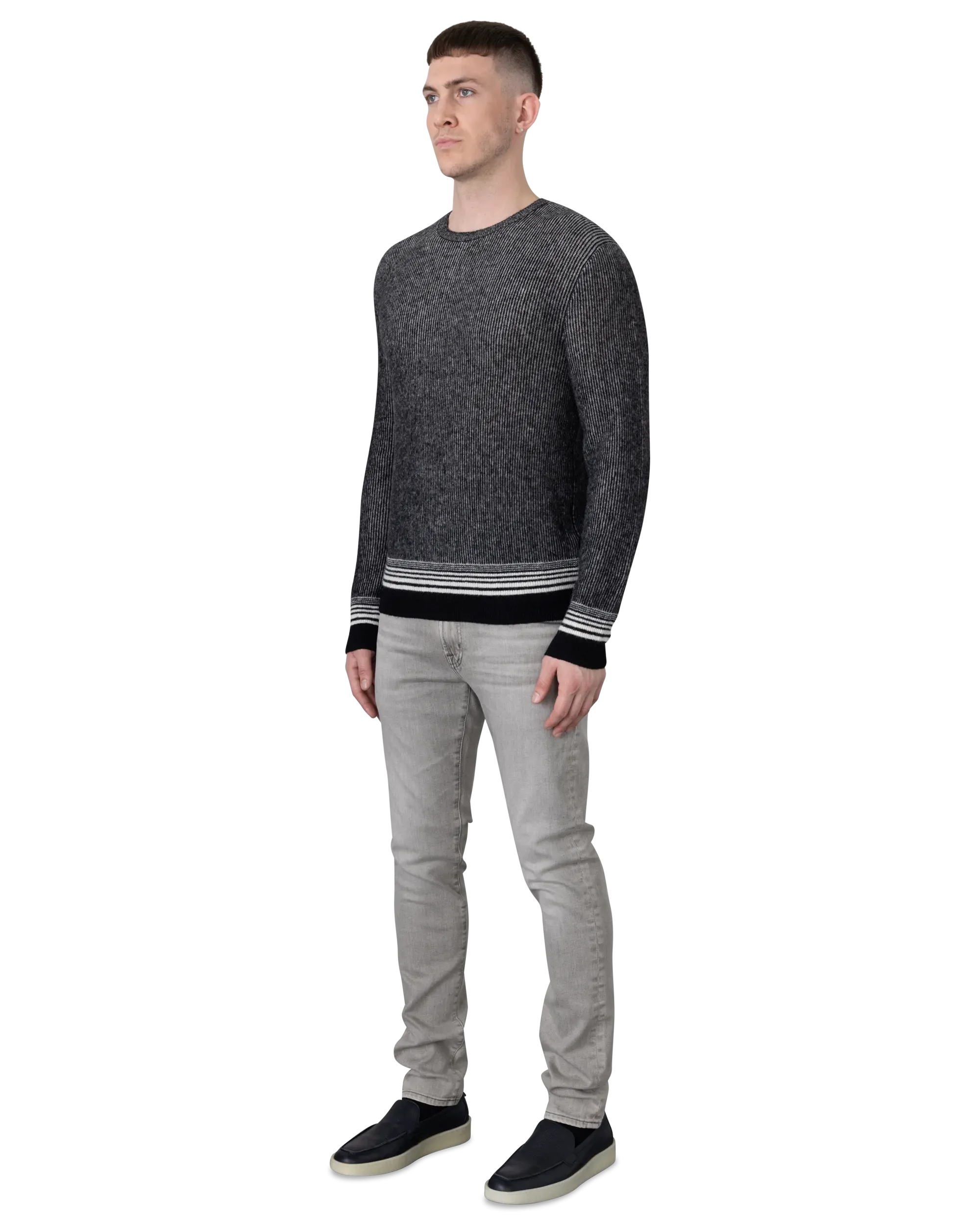 Tomar Striped Crewneck Sweater