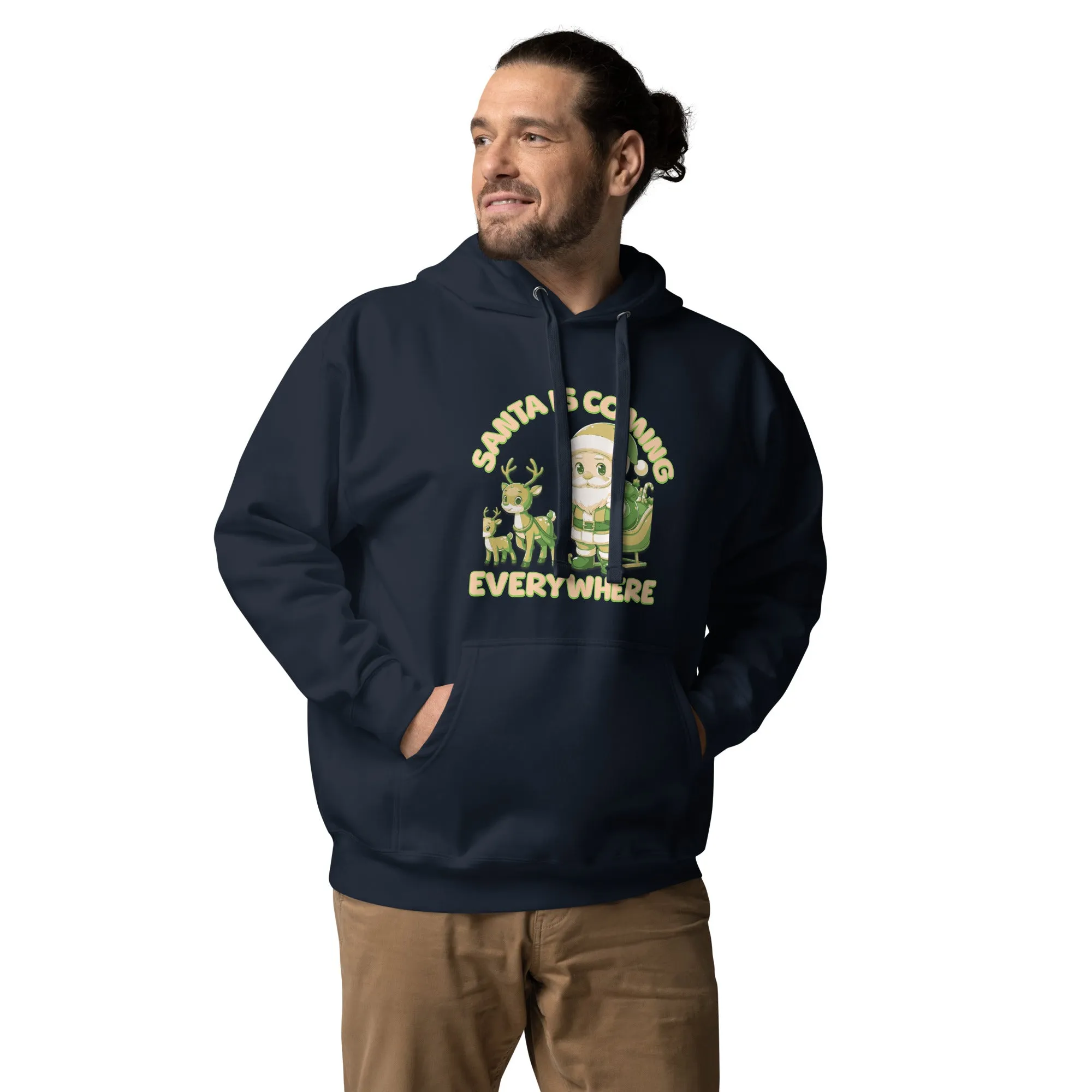 Unisex Hoodie Comfort-Fitted Hood