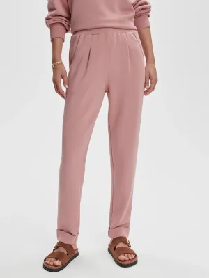 Varley The Rolled Cuff Pant 25" in Ash Rose