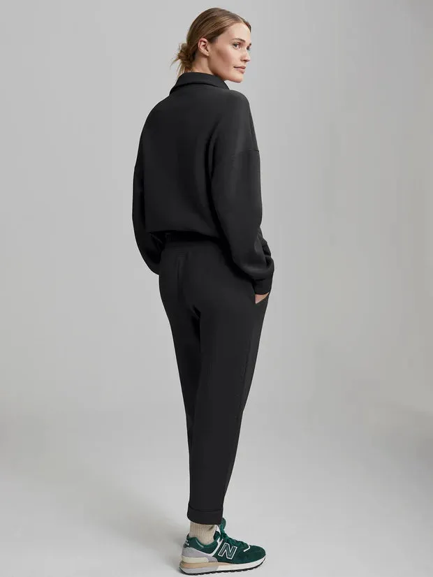 Varley - The Rolled Cuff Pant 25" in Black