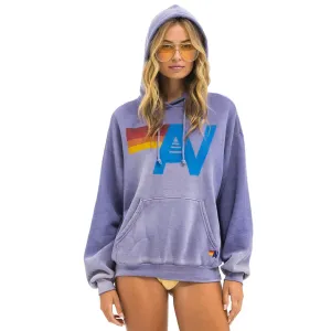 Vintage Logo Relaxed Pullover Hoodie (Faded Grape)