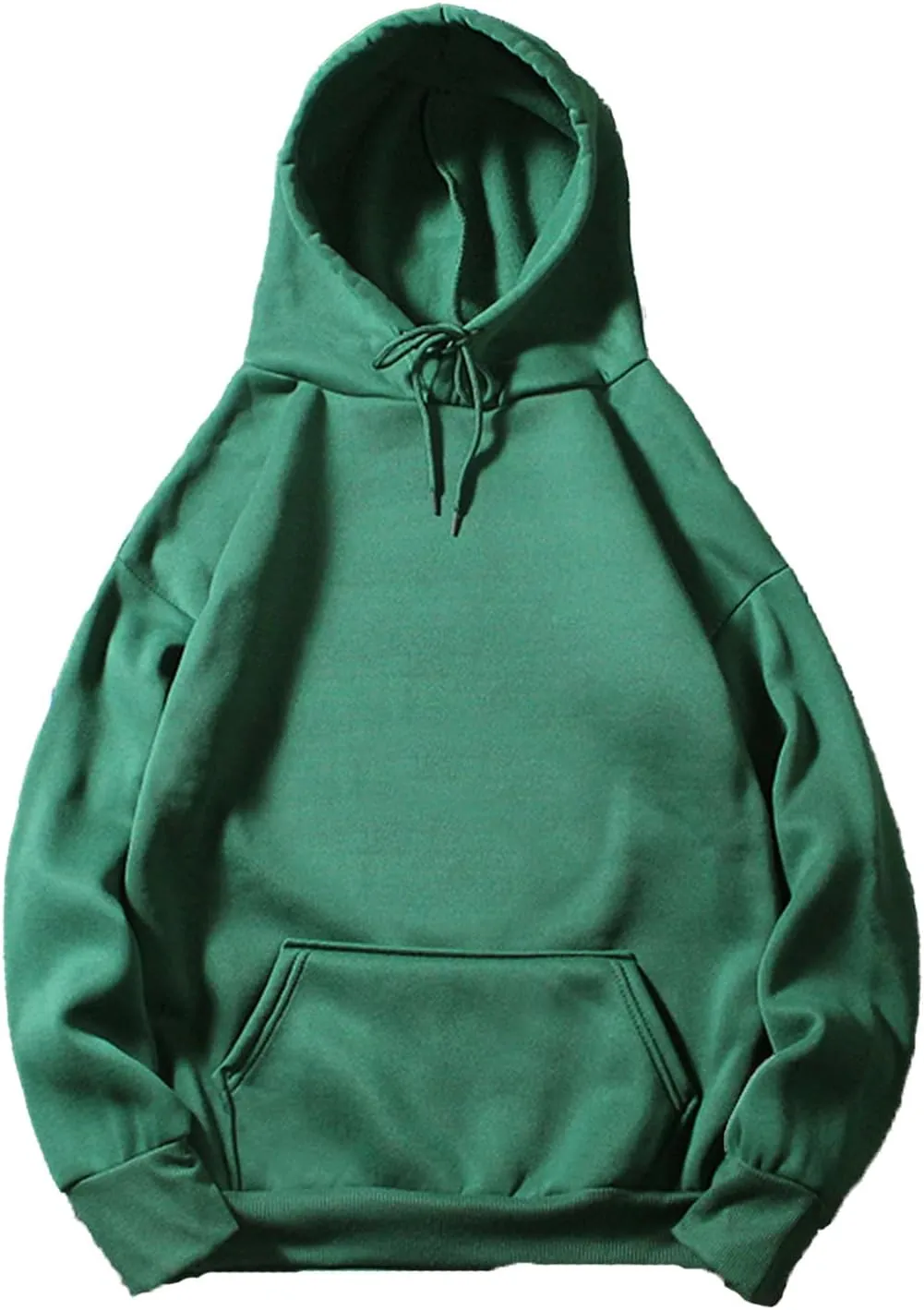 Women's Casual Hoodie Sweatshirts Long Sleeve Loose Pullover Tops Drawstring Solid Lightweight Blouses with Pockets