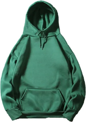 Women's Casual Hoodie Sweatshirts Long Sleeve Loose Pullover Tops Drawstring Solid Lightweight Blouses with Pockets
