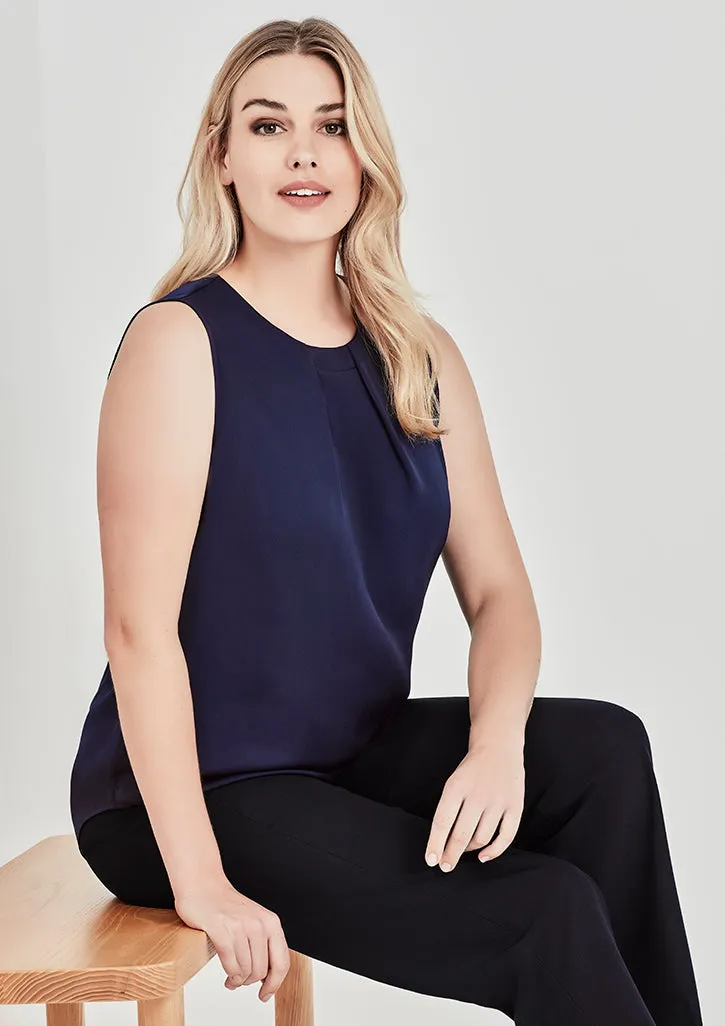 Womens Estelle Pleat Blouse - RB973LN