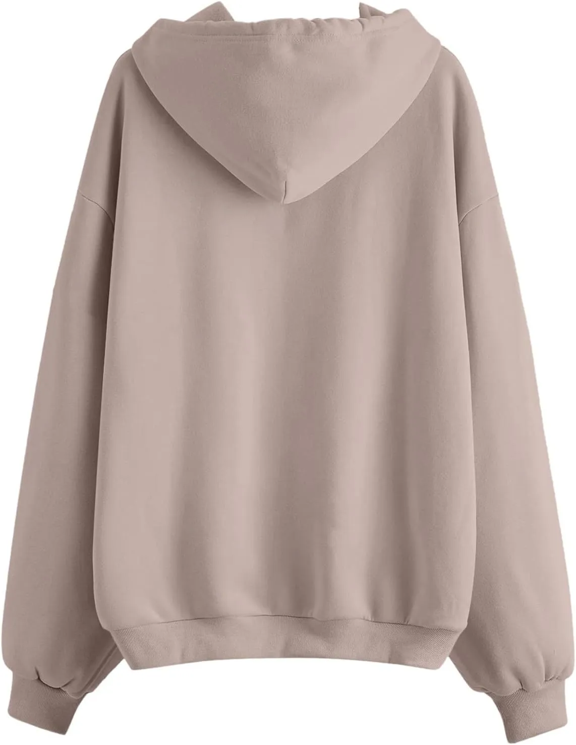 Womens Oversized Zip Up Hoodies Long Sleeve Fall Casual Sweatshirts Jacket Trendy Y2k Hoodie with Pocket, Medium