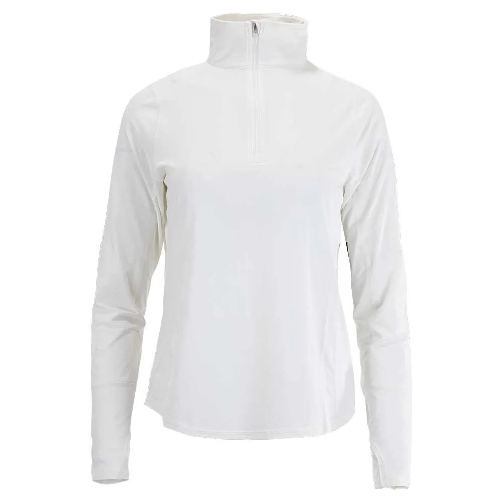 Women's Relaxed Mock Zip Tennis Top